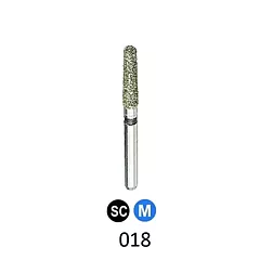 1Diamond Sterile Diamond Burs Flat End Taper 847-018, 25/box (VM1D-847-018X)