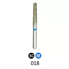 1Diamond Sterile Diamond Burs Flat End Taper 848-018, 25/pkg (VM1D-848-018X)