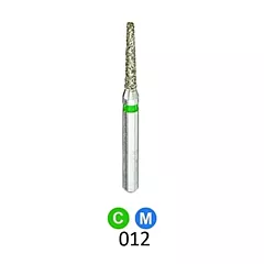 1Diamond Sterile Diamond Burs Round End Taper 850-012, 25/box (VM1D-850-012X)