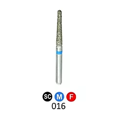 1Diamond Sterile Diamond Burs Round End Taper 850-016, 25/box (VM1D-850-016X)