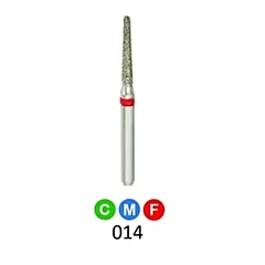 1Diamond Sterile Diamond Burs Round End Taper 856-014, 25/box (VM1D-856-014X)