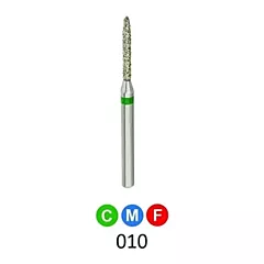 1Diamond Sterile Diamond Burs Flame 862-010, 25/pkg (VM1D-862-010X)