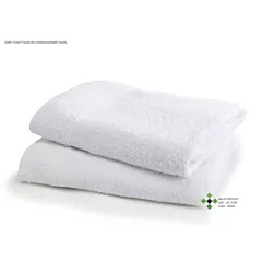 Gold + Cross 16S 100% Cotton Quick Dry Institutional Bath Towels 12/Pack| Size 24x48 | White