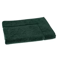 Adonis Tapis de Bain Pleine Boucle 100% Coton 6/Pack | Taille 20x30 | Vert Forêt | Séchage Rapide & Durable