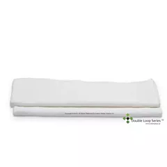Achetez en gros des Tapis de Bain Merit Collection Double Loop Series en 100% Coton Peigné - Pack de 6 - Taille 20x30 - Blanc