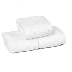 ZEN  Face Towels 100% Certified Organic Cotton 12/Pack | Size 13x13 | White| Eco-Friendly Luxury