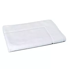 ZEN  Bathmat 100% Certified Organic Cotton 2 Pack | Size 20x30 | White |Eco-Friendly Luxury