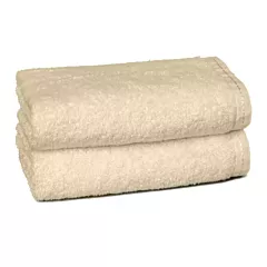 ZEN  Hand Towels 100% Certified Organic Cotton 4/Pack | Size 16x30 | Natural |Eco-Friendly Luxury