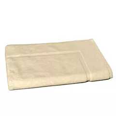ZEN Bathmat 100% Certified Organic Cotton  2 Pack | Size 20x30 | Natural |Eco-Friendly Luxury