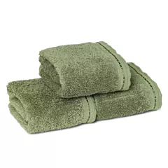ZEN Face Towels 100% Certified Organic Cotton  12/Pack | Size 13x13 | Moss|Eco-Friendly Luxury