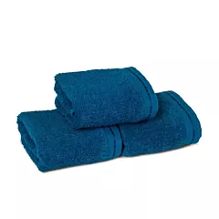 ZEN™ (ZO1043OB) Face Towels 13x13 | Organic Cotton 12/Pack | Ocean Blue | Eco-Friendly Luxury