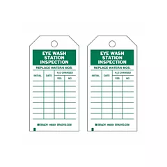 Brady Inspection Record Tags