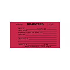 Brady Inspection Tags, 3