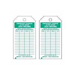Brady Test Record Tags, 4