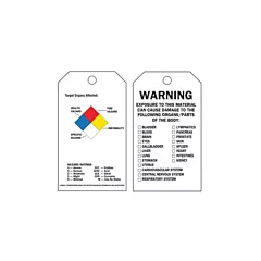 Brady Étiquettes auto-plastifiantes du droit à l'information, 3