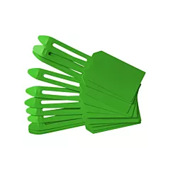 Brady Blank Plastic Lock-On Tags, 3-1/4