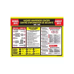 Brady WHIMIS Regulations Poster, 24