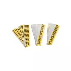 Brady Repositionable Individual Number and Letter Label Set