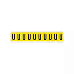 Brady Repositionable Individual Number & Letter Label