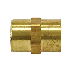 Topring Female Hex Nipple, Brass (41.19)