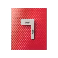 Starrett Cross Test Level & Plumb, Cast Iron, 3 No. of Vials, Non-Magnetic (50569)