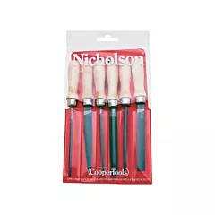 Nicholson By Crescent 6-Piece American Pattern File Set, 6 No. of Files (22062NNN)