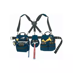 Kuny's 20-Pocket, 5-Piece Comfortlift™ Combo Systems, Black, Polyester (AP-1614)