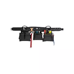 Kuny's Professional Carpenter's Tool Belt, Black, Polyester (AP-760)