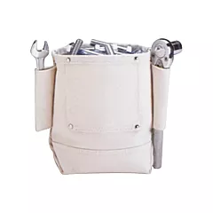 Kuny's Standard Nut & Bolt Bags, Canvas, Beige, 3 No. of Pockets, Multiple Tool Holder (SW-721)