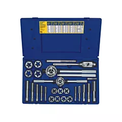 Irwin Hanson® Fractional Tap & Hex Die Set