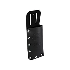 Klein Tools Lineman's Knife Holders, Leather, Black, 1 No. of Pockets, Knife Holder (5163)