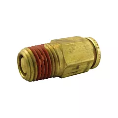 Dominion Connecteur mâle déconnexion rapide P.T.C., Laiton (D7092-4B)
