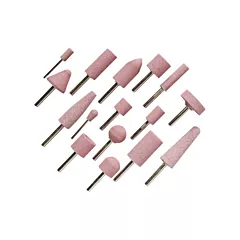 United Abrasives Inc. Meules vitrifiées montées sur tige A60R, 1-1/4