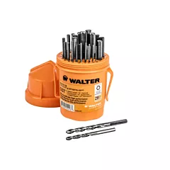 Walter Surface Technologies Jeu de forets série courte, 29 Nbre de morceaux, Acier rapide (1.00E+118)