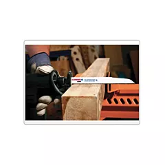 Lenox Gold® Power Arc Curved Wood Cutting Reciprocating Saw Blades, 6