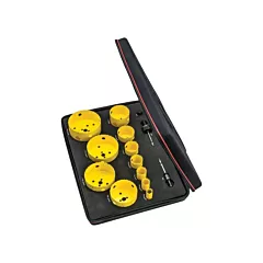 Starrett Electrician's Hole Saw Kit, 14 No. of Pieces (KDC11041-N)