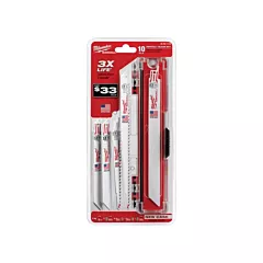 Milwaukee Sawzall® General Purpose Reciprocating Blade Set, 6