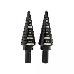 Milwaukee #4 Step Drill Bits, 7/8