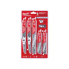 Milwaukee Sawzall® Carbide Teeth Blade Set, 6