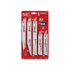 Milwaukee Sawzall® Blade Set, 6