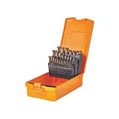 Walter Surface Technologies Quick Shank Stub Drill Bit Set, 29 No. of Pieces, High Speed Steel (1.00E+239)