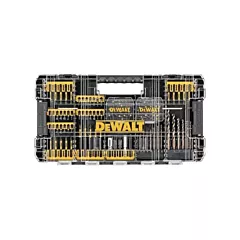 Dewalt Jeu de 100 embouts et mèches de visseuse FlexTorq(MD) TSTAK(MD) (DWANGFT100SETC)