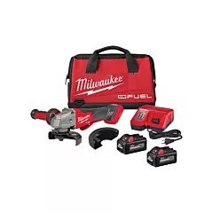 Milwaukee M18 Fuel™ No-Lock Braking Grinder with One-Key™ Paddle Switch Kit, 4-1/2