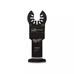 Milwaukee Lames d’outil oscillant pour bois dur Open-Lok(MC) HCS Japanese Tooth Pro-Curve(MC), Coupe (49-25-1139)