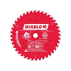 Diablo Finish Trim Circular Saw Blade, 6-1/2