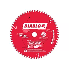 Diablo Ultra Finish Circular Saw Blade, 6-1/2