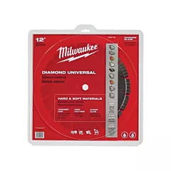 Milwaukee Segmented Turbo Universal Diamond Circular Saw Blade, 12