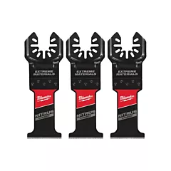 Milwaukee Nitrus Carbide™ Extreme Materials Universal Fit Open-Lok™ Oscillating Multi-Tool Blades