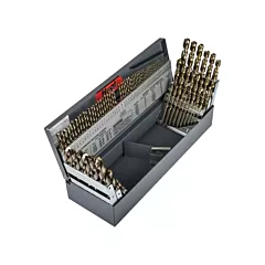 Precision Heavy-Duty Jobber Length Combination Drill Bit Set