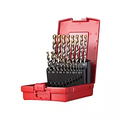 Dormer Jobber Length Drill Set, 19 No. of Pieces, High Speed Steel (385418)